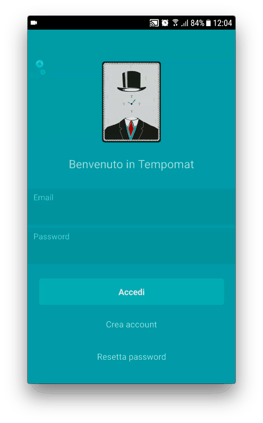 Come creare un account in tempomat